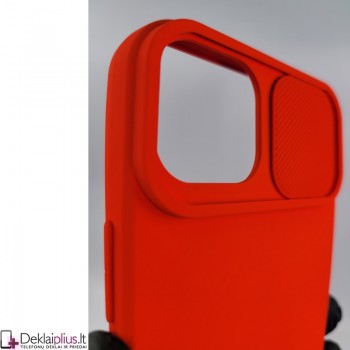 Švelnus guminis dėklas su kameros apsauga - raudonas (Apple Iphone 14 Plus) Švelnus guminis dėklas su kameros apsauga - raudonas (Apple Iphone 14 Plus)